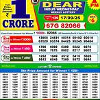 nagaland dear lottery result